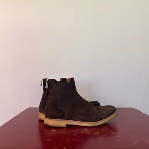Common Project Suede Chelsea boots